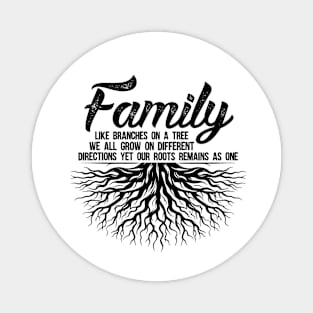 Family Reunion We Are Family No Matter What Family Quote Magnet